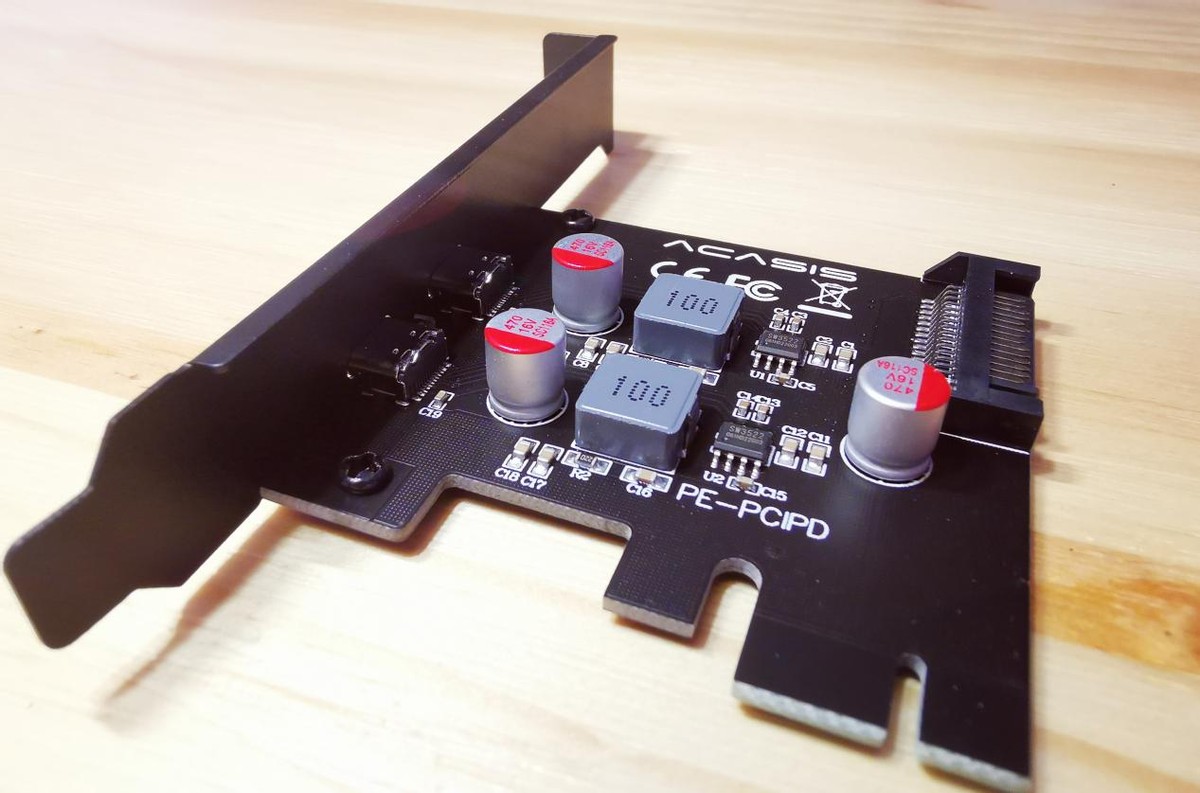 阿卡西斯PCI-E快充转换卡评测