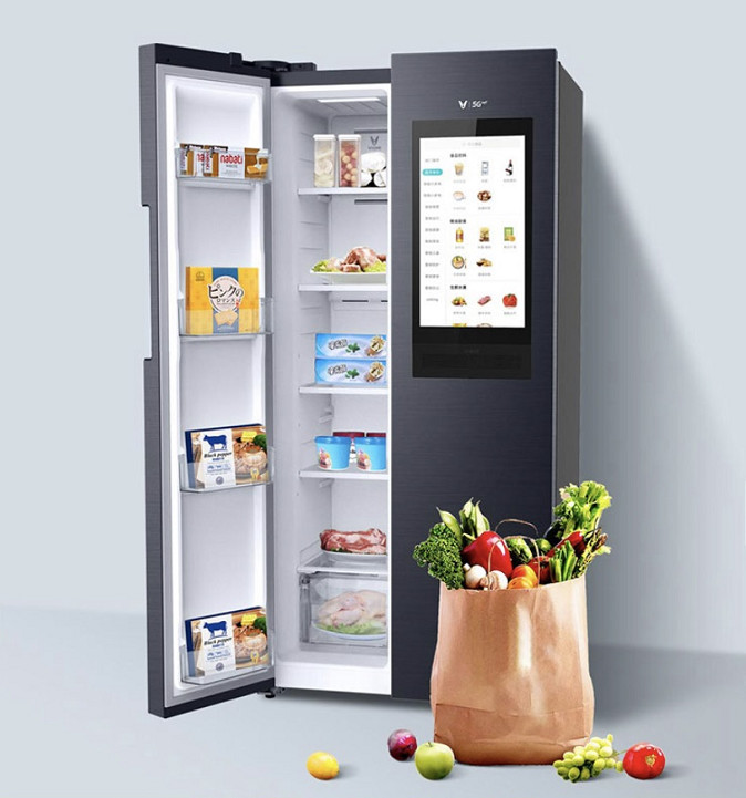 云米5G IoT大屏冰箱互联网冰箱助你打造智能生活