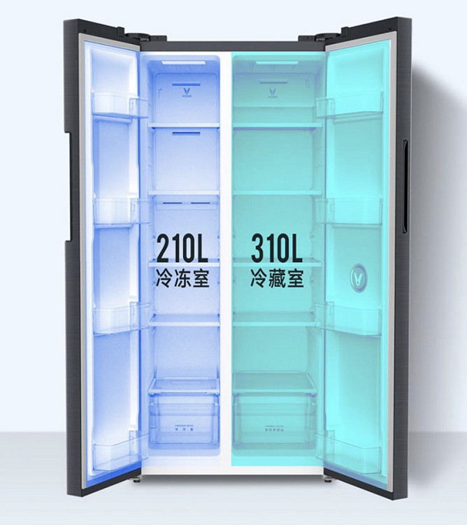 云米5G IoT大屏冰箱互联网冰箱助你打造智能生活