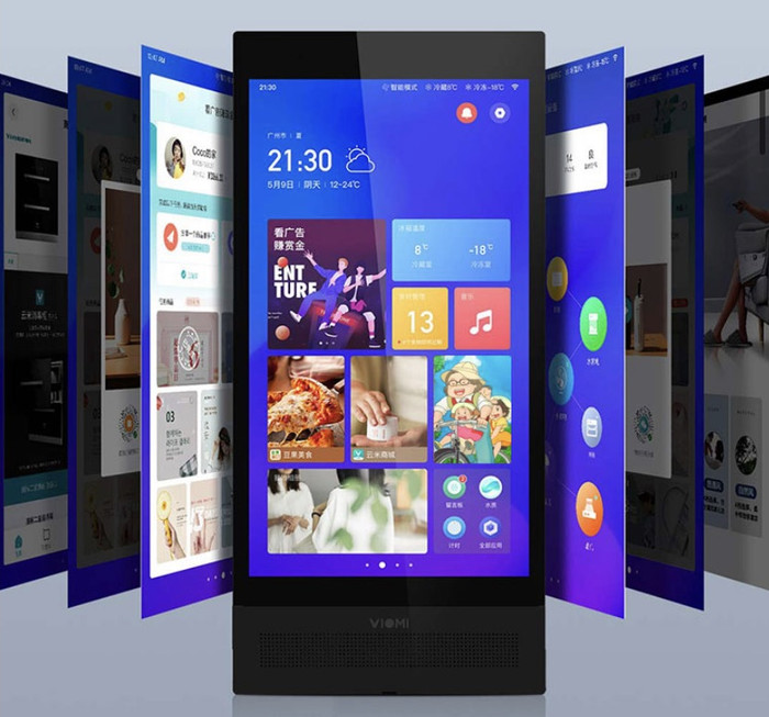 云米5G IoT大屏冰箱互联网冰箱助你打造智能生活