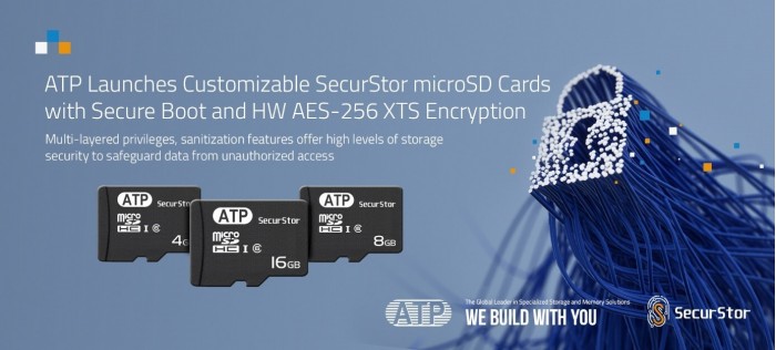 ATP推出具有安全功能的可定制化SecurStor microSD卡