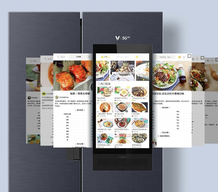 云米5G IoT大屏冰箱互联网冰箱助你打造智能生活