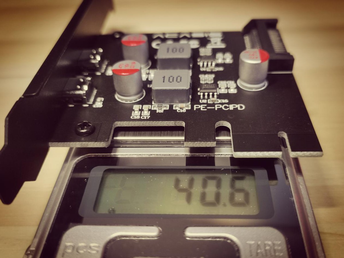 阿卡西斯PCI-E快充转换卡评测