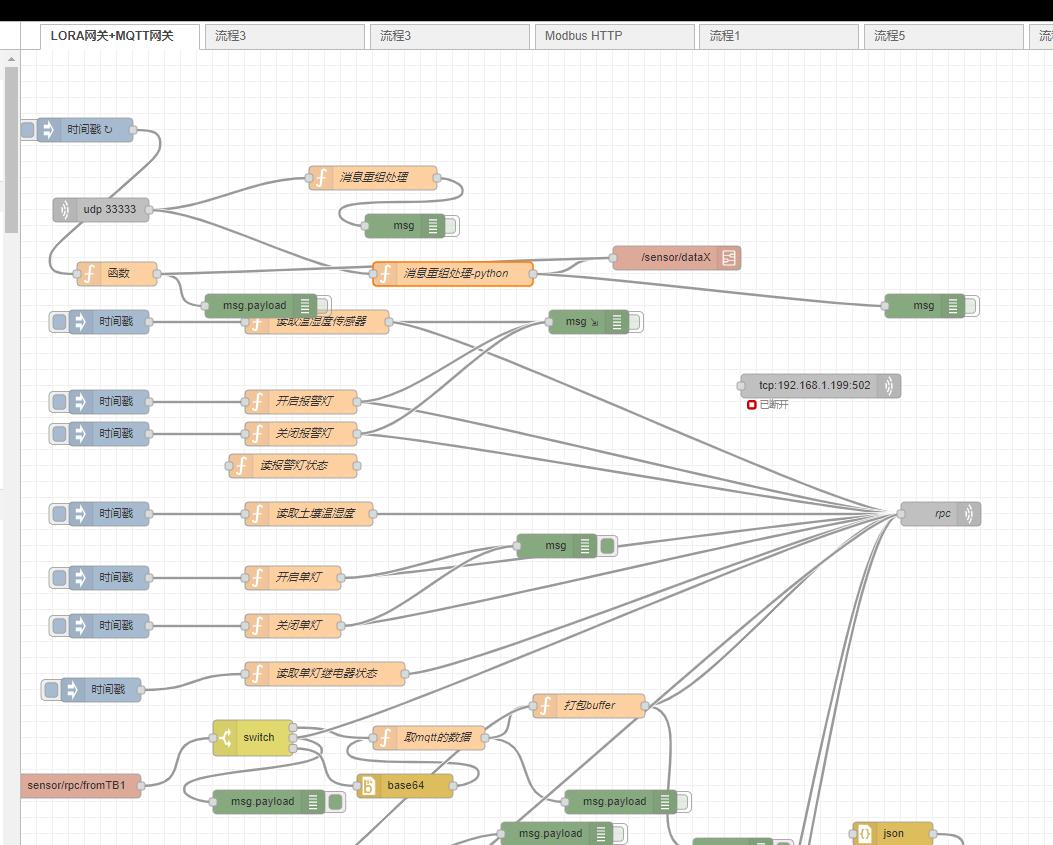 ThingsBoard物联网平台实践 LoRa协议+node-red+mqtt 实现单灯控制
